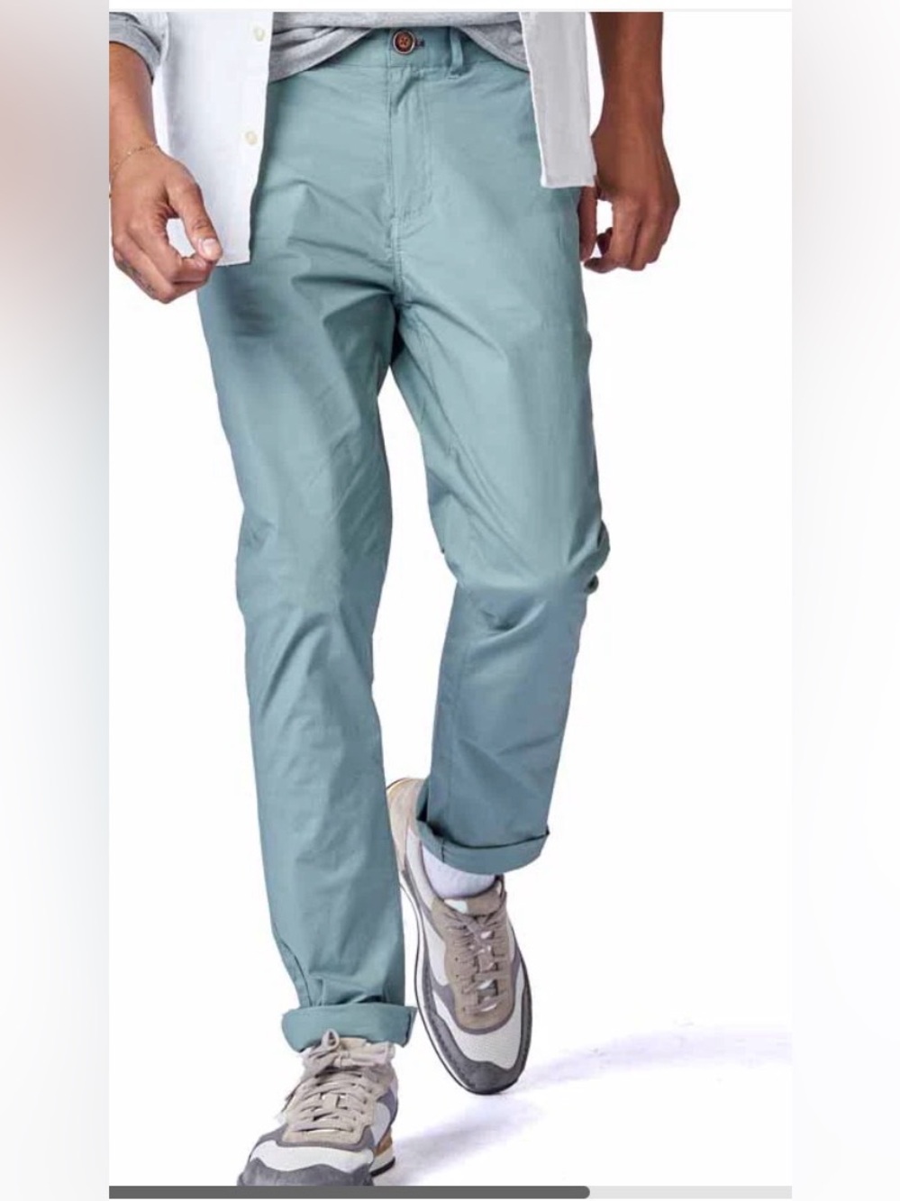 NWT Nifty Genius J.P. Stretch Typewriter Cloth Chino, size 33